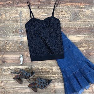 American Eagle AEO Sequin Cami Top